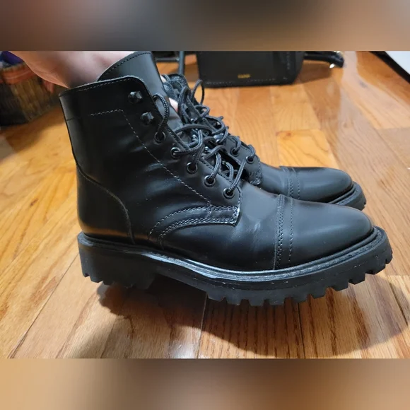 Thursday Boots Captain Stormking Black Matte Thursday Boots